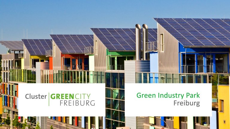 Greencity mit Logo